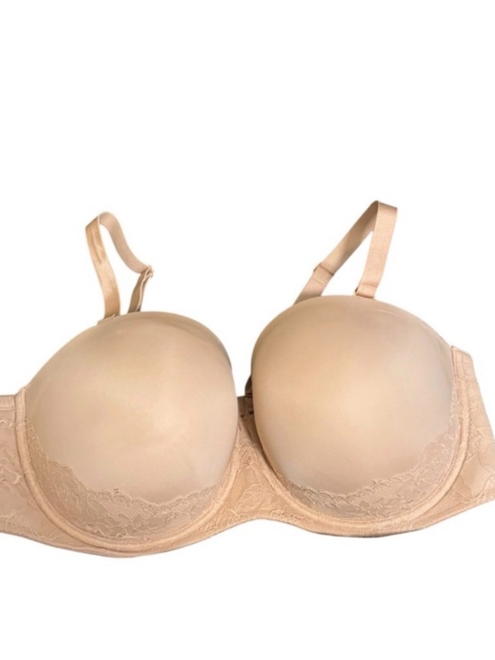 Torrid Nude/Beige Bombshell Everyday Strapless Boost Bra 42DDD